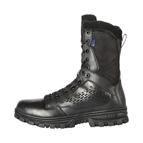 Full-Length EVA Midsole Style 12312 5.11 Tactical EVO 8-Inch Waterproof Boots Side Zip Access 